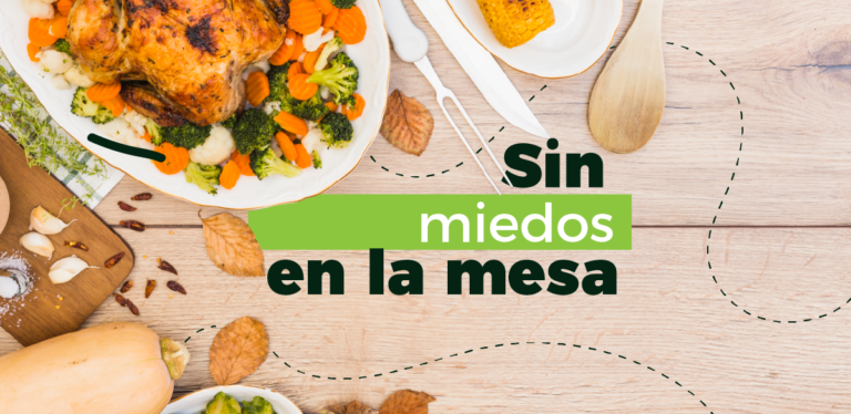 Sin miedos en la mesa