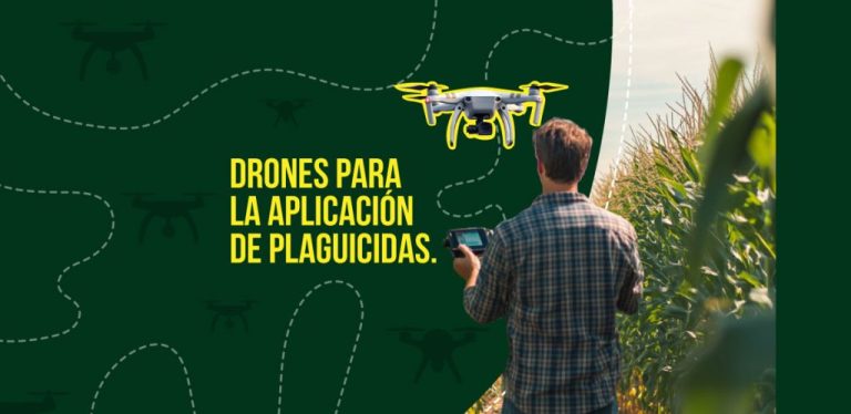 Drones para la aplicación de plaguicidas: innovación al servicio de la agricultura sostenible